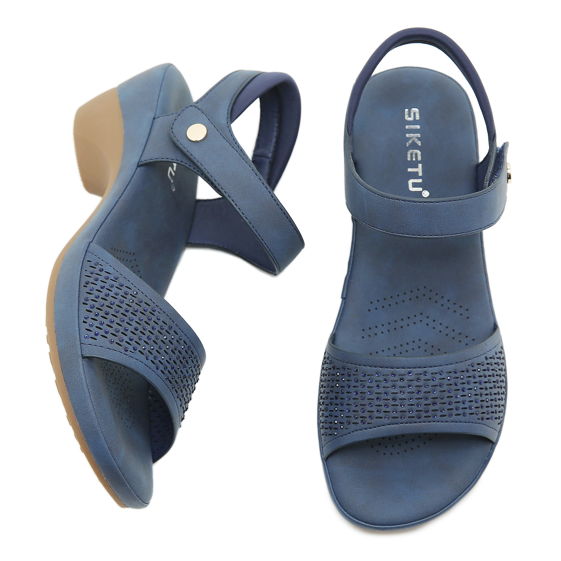 678-1 Nueva primavera y verano de 2025 Amazon casual agua fría traposas antideslizantes de playa de sandallas de talón