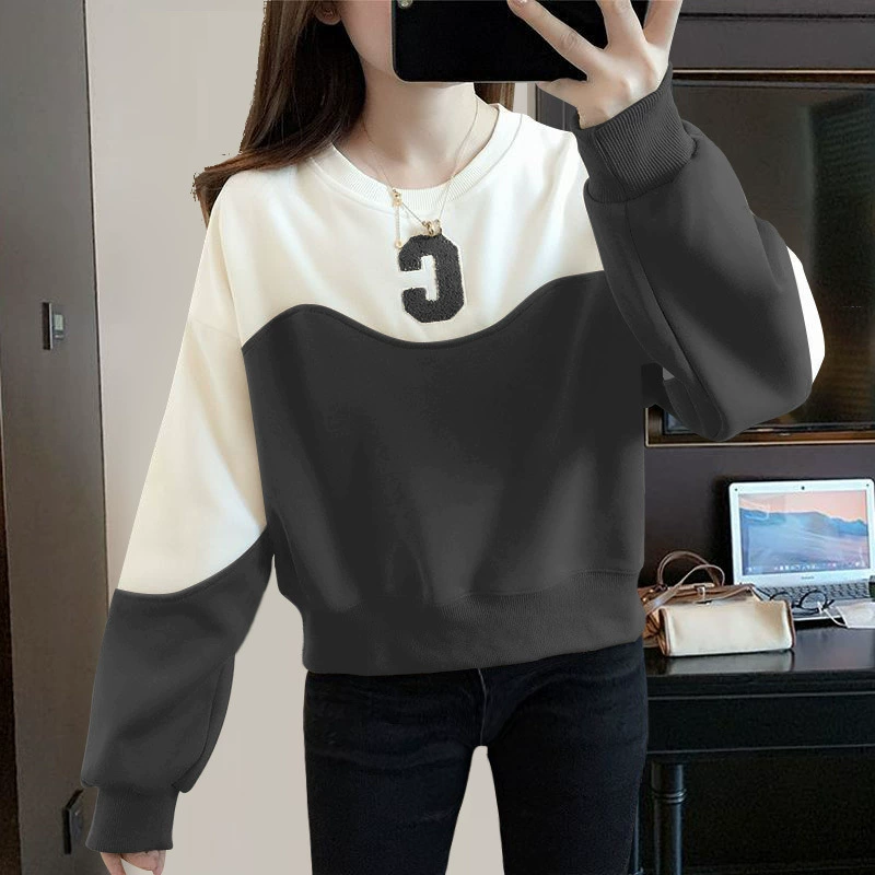 Fleece demi-season sweatshirt, jacket, internet celebrity