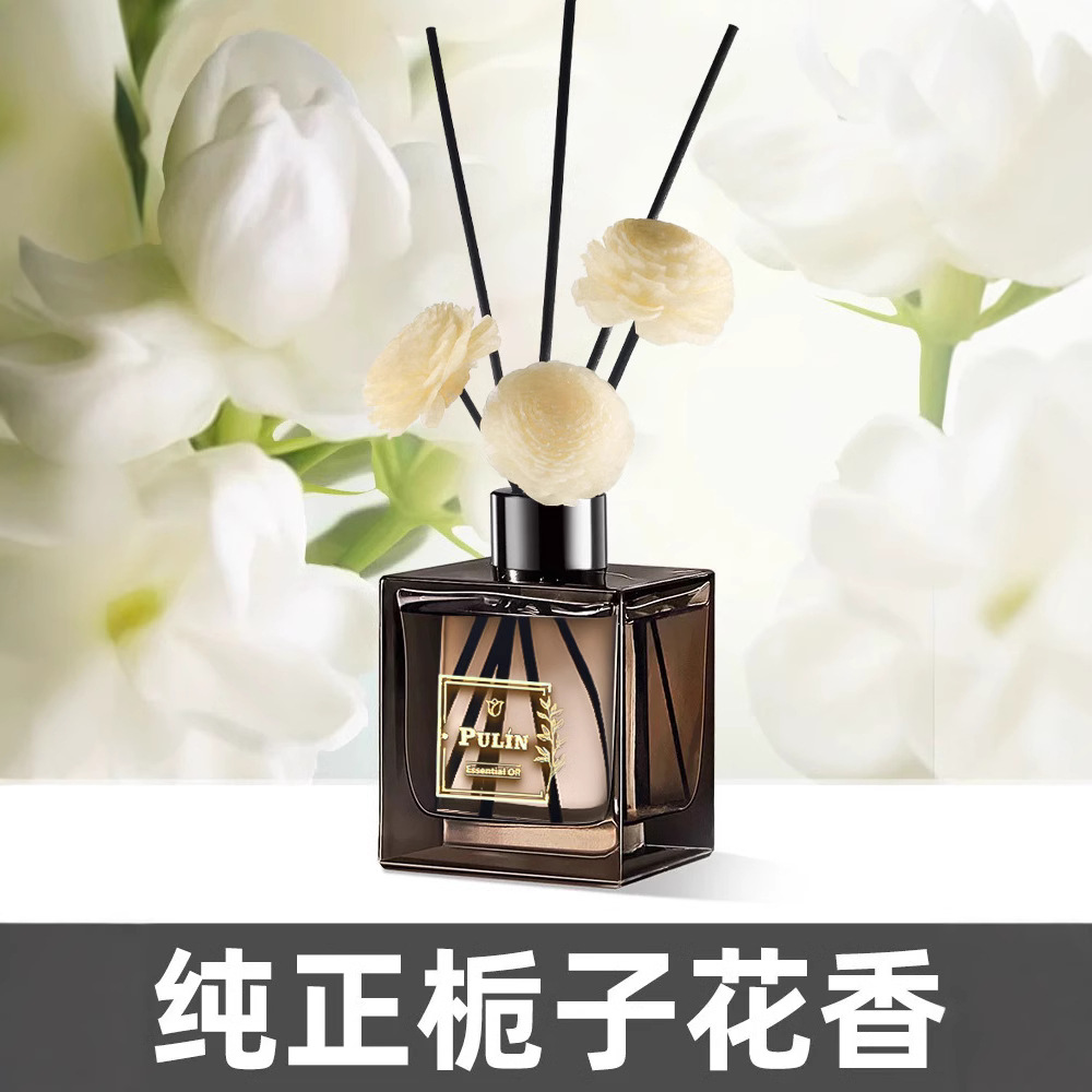 菩霖PULIN家用室内持久无火香薰精油栀子花200ML大方瓶卧室去异味
