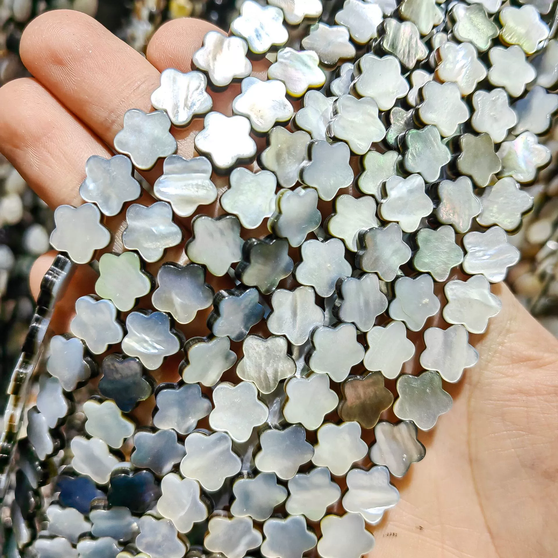 Organic geometric beads, accessory, accessories, DIY