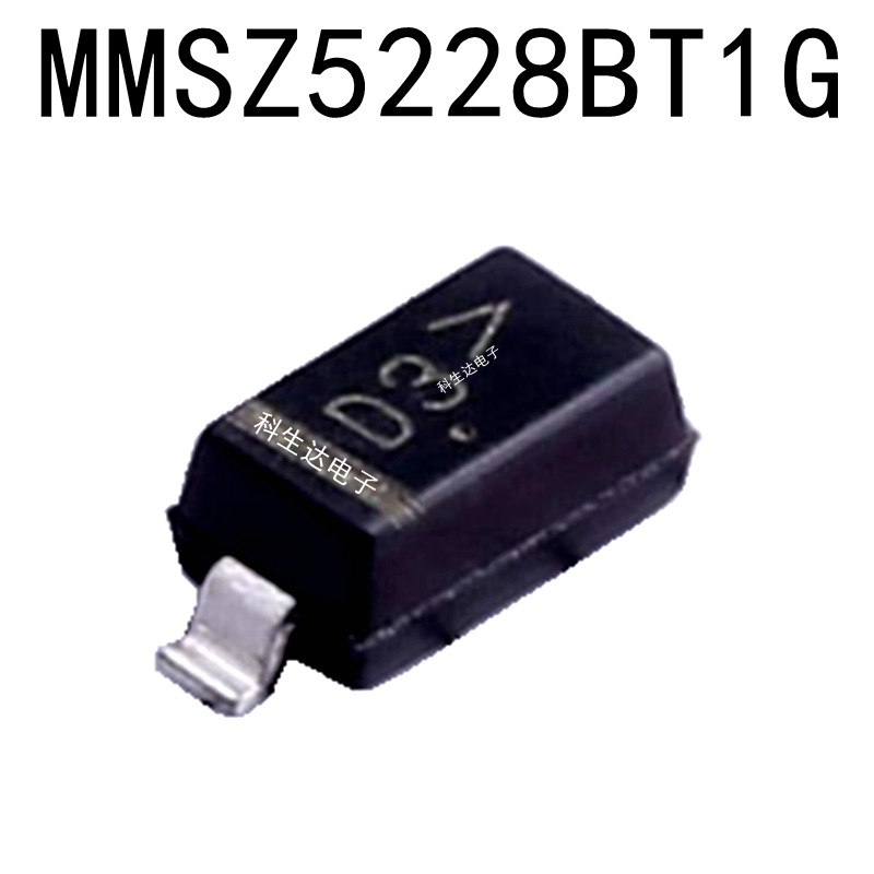 MMSZ5228BT1G SOD123 丝印D3 齐纳二极管 新年份现货