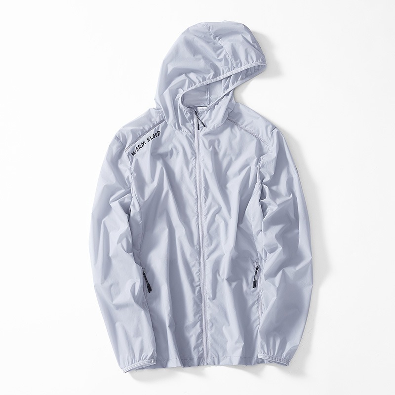 Ropa de protección solar para exteriores LOGO personalizada, ropa de piel ligera y transpirable, chaqueta de protección solar deportiva para hombres, ropa de protección solar para mujeres