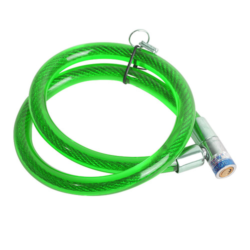 Factory Circle Key Lock Bike Steel Cable Lock Electric Bike Anti-Theft Lock Multiple Specifications Lock Accessories Steel Wire Lock Chain Lock