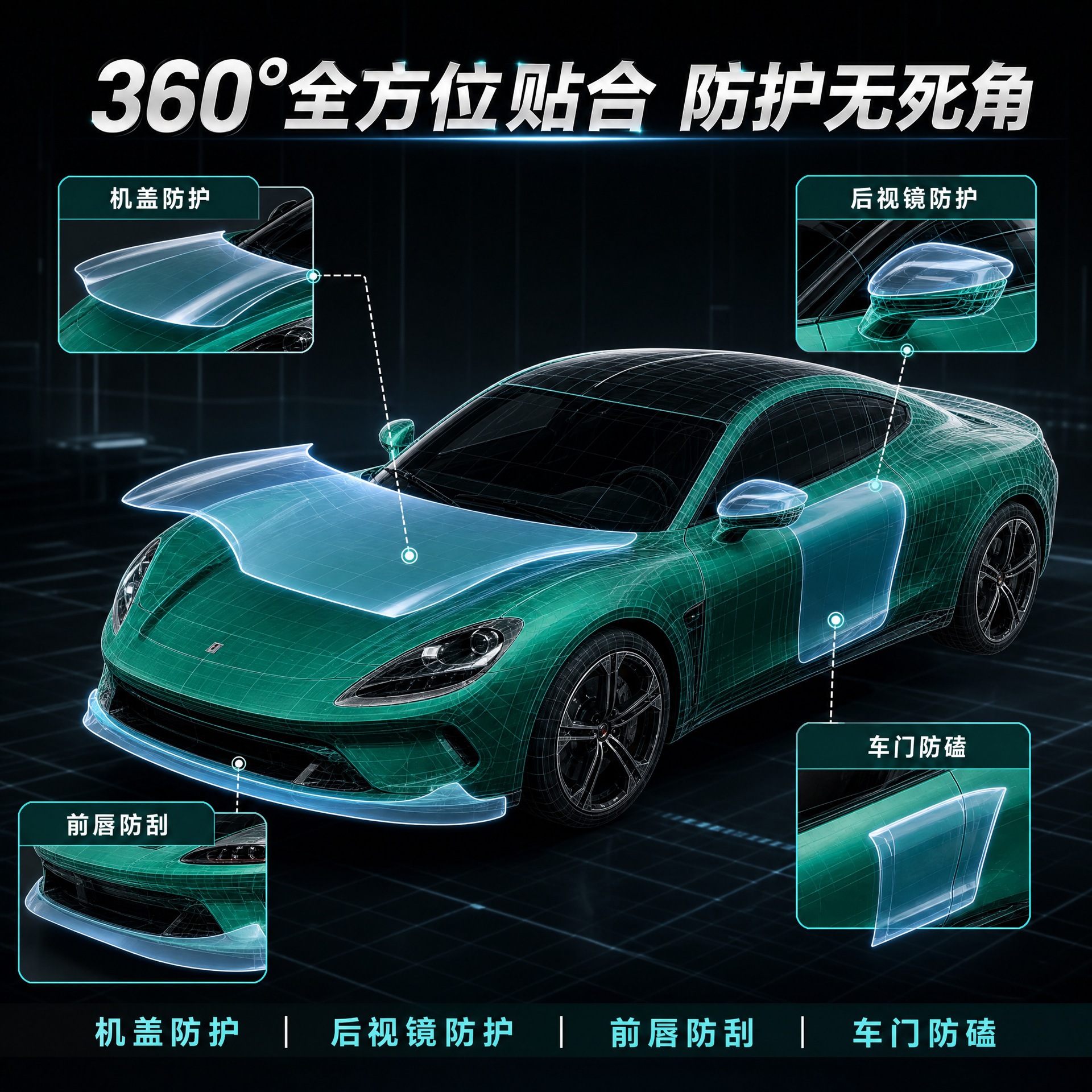 Tpu Color-Changing Film, Car Wrap Film, Full Car Film, Car Glass Film, Car Film, Car Color-Changing Film, Paint Protection Film