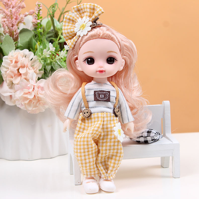 17 cm caja de regalo conjunto de marea constante muñeca Barbie muñeca muñeca cambiante articulaciones muñeca estand móvil