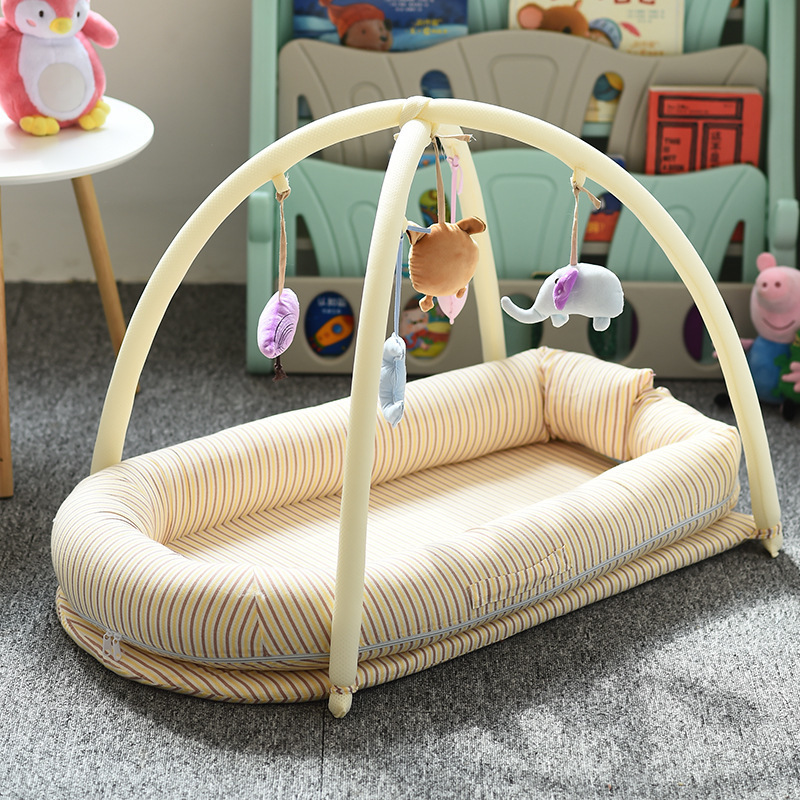 Portable Mobile Bed-In-Bed Baby Baby Sleeping Bed Multi-Functional Infant Bionic Bed Cradle Bed