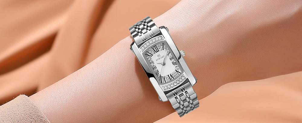 Dames horloge quartz vierkant luxe elegant waterdicht_voghion.com