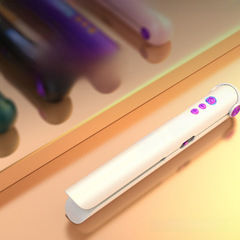 Wireless direct transmitter multi-level adjustable constant temperature straightening curling iron flat iron portable dry and wet two-in-one hair styling tool