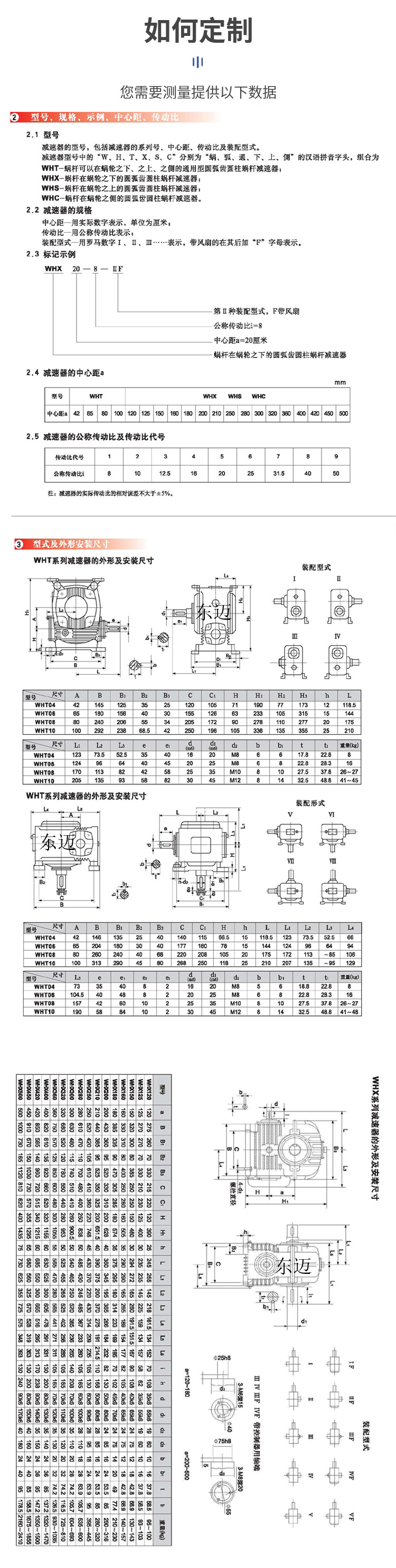 圆弧齿蜗轮蜗杆减速机