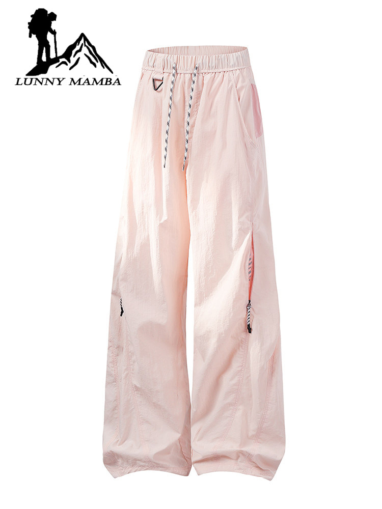 Pantalones Cargo de Secado Rápido para Mujer Nailon Protección Solar para Deportes al Aire Libre