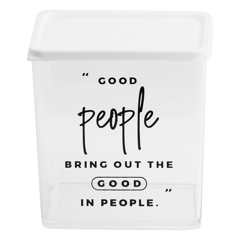 Tarro sellado caja de almacenamiento de grano transparente Cocina Comida caja de plástico botella de aperitivos frasco de almacenamiento a prueba de humedad