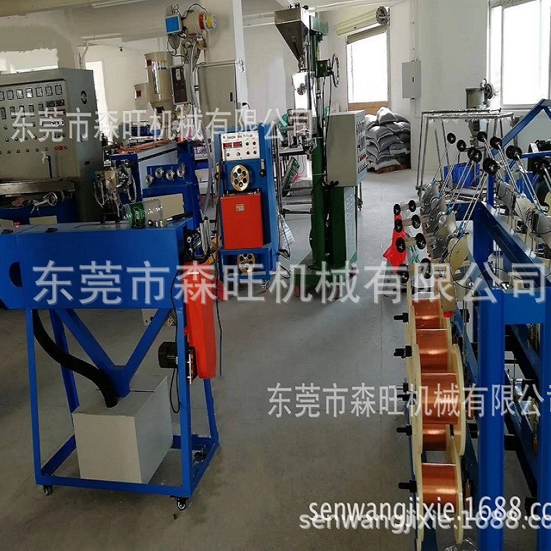 铁氟龙押出机硅胶挤出机PVC芯线护套抽线机线材拉线机