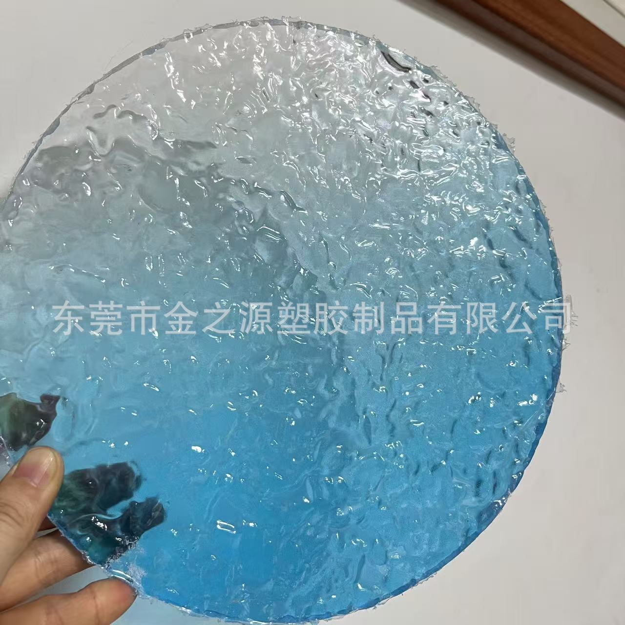 定制透明渐变亚克力条纹有机玻璃水波纹石头纹彩色UV打印装饰板