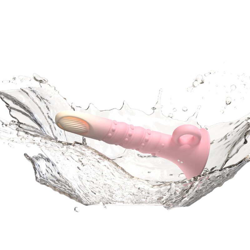 Dingfu's New Product Is Popular in Cross-Border E-Commerce. Women's Suction Cup Ball Vibrator Can Be Shared by Men and Women in the Bathroom. Wholesale
