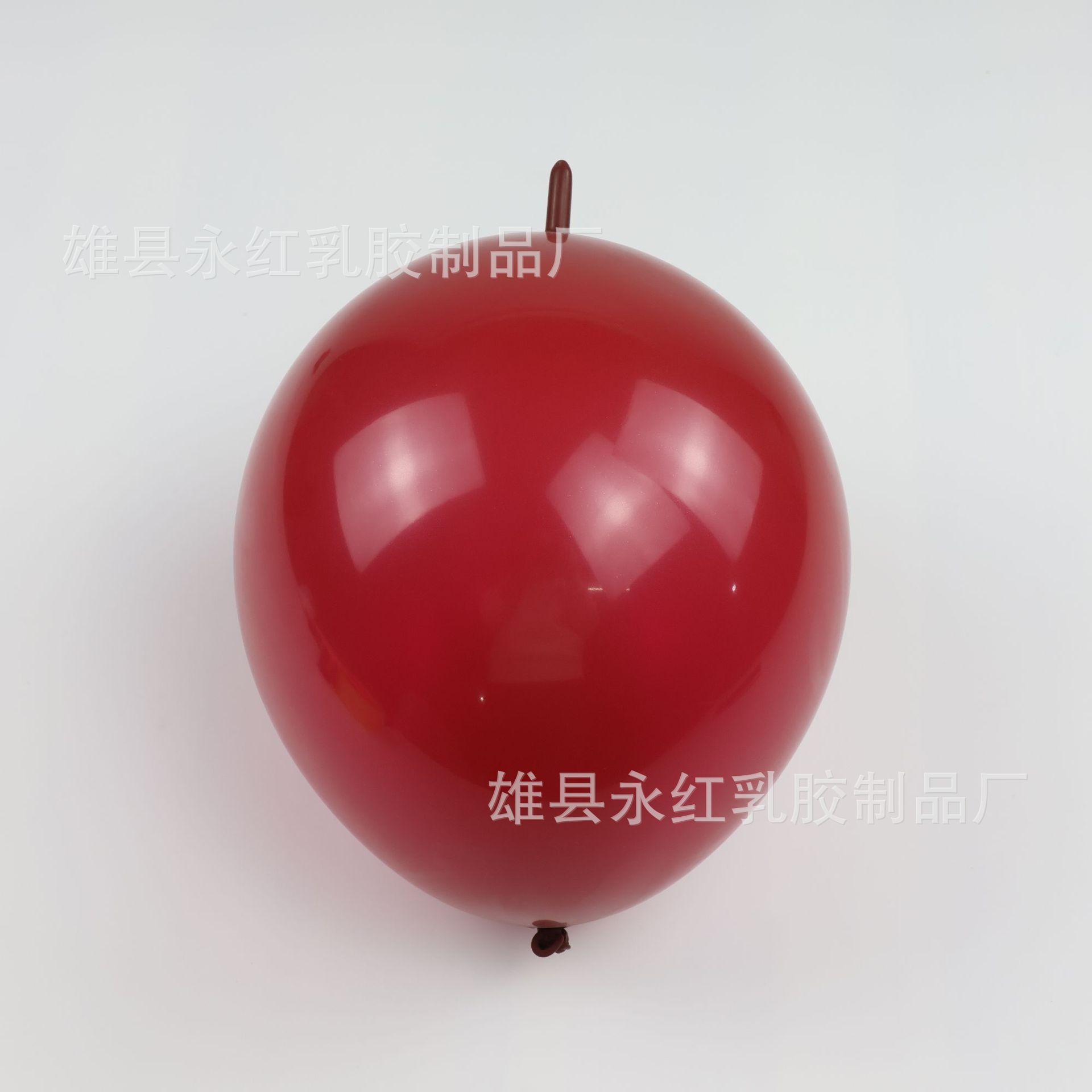 Globo de la cola de 10 pulgadas 2,4g engrosada boda fiesta de cumpleaños Fondo pared escena diseño Bola de conexión