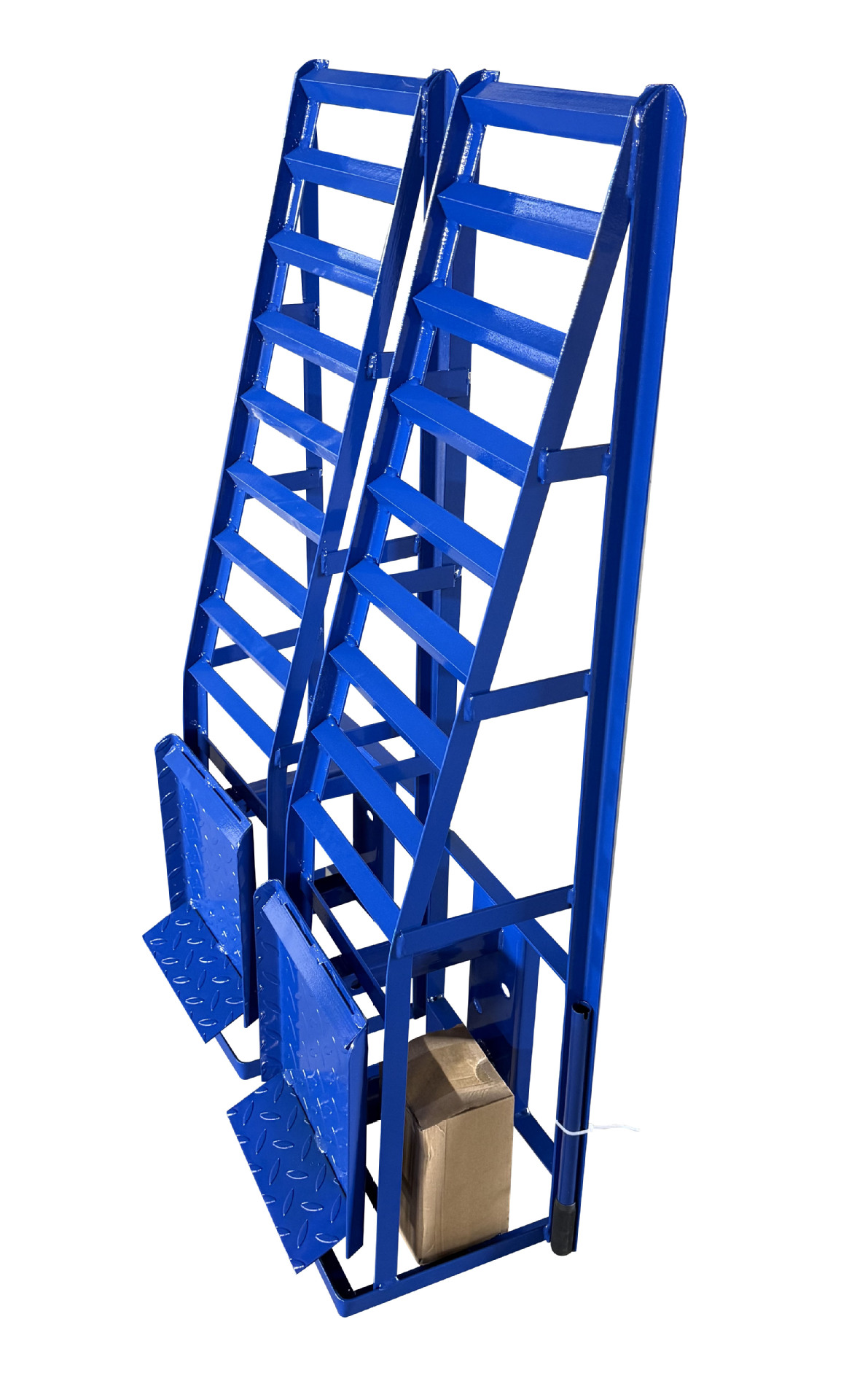 Soporte de mantenimiento de automóviles de engrosamiento general para uso agrícola 3T con rampa de aceite para soporte de mantenimiento de gato hidráulico