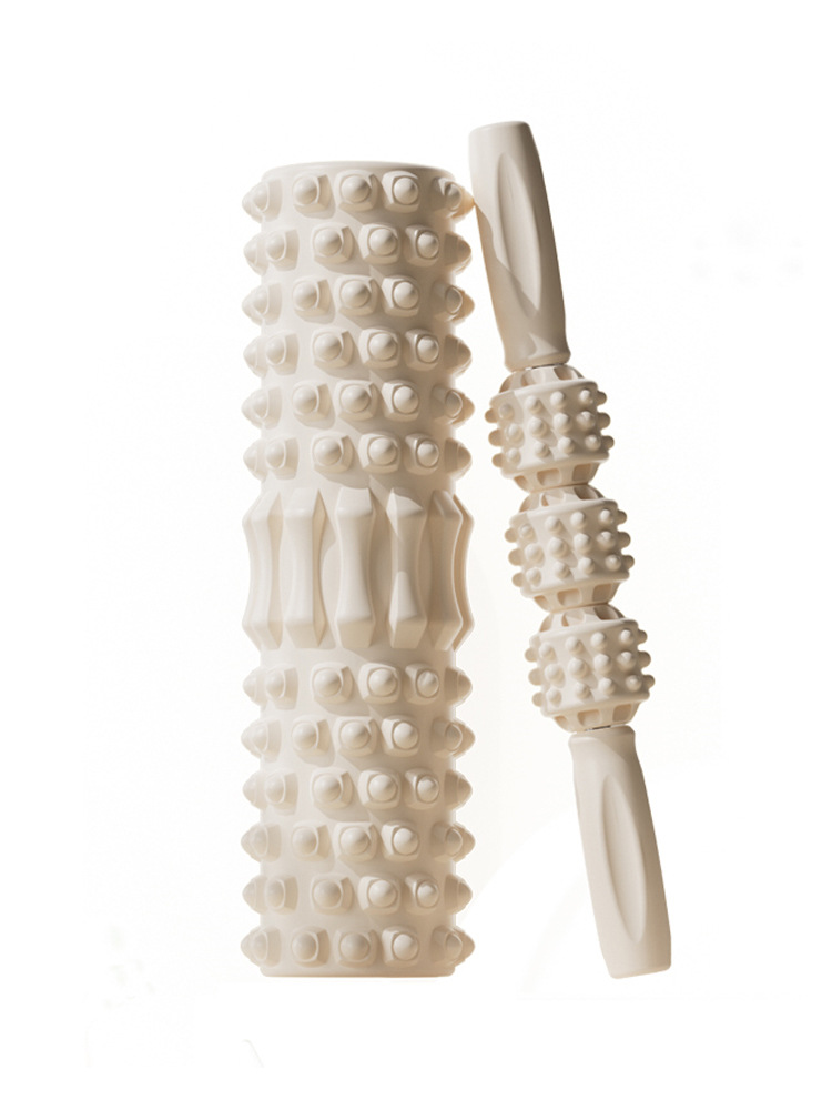 Masaje para niños columna de yoga eje de espuma padre-hijo yoga relajación pierna no larga alta Lobo diente palo rodillo masajeador