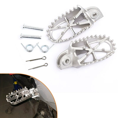 Off-Road Motorcycle Modified Pedals Cqr Huayang Bosuer Modified Stainless Steel Pedals Front Pedals