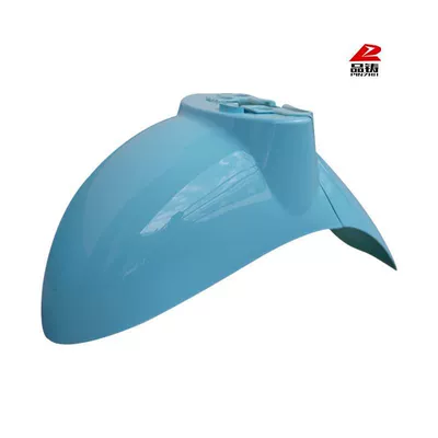 Turtle King Series Front Fenders, Electric vehicle fender - no-specifications-thickened-turtle-king-series-front-mudguard-light-pink-blue
