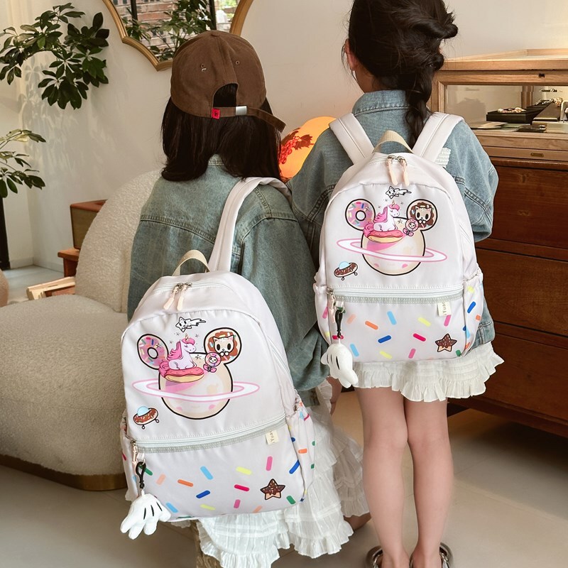 2025 New Parent-Child Backpack Japanese Cute Mickey Student School Bag Fashionable Versatile Large-Capacity Cartoon Backpack 2025 New Parent-Child Backpack Japanese Cute Mickey Student School Bag Fashionable Versatile Large-Capacity Cartoon Backpack