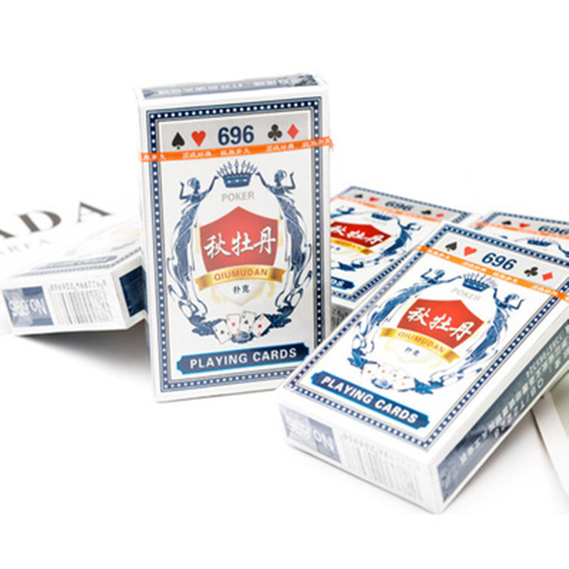 Poker cards creative thickened cardboard waterproof Landlord entertainment magic props Park card chess and card room special