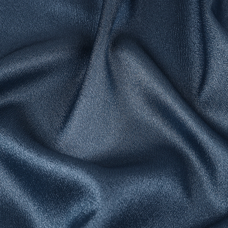 無彈加捻鑽石緞平紋布有光色丁梭織面料 夏季時尚家居服柔軟 批發