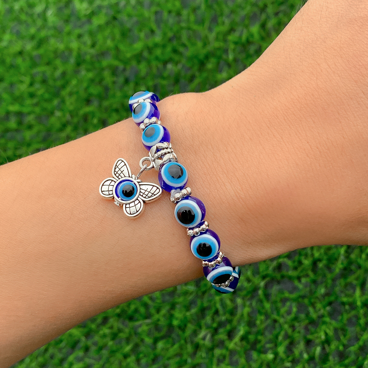 1 Piece Fashion Geometric Arylic Alloy Knitting Womenu0027S Bracelets