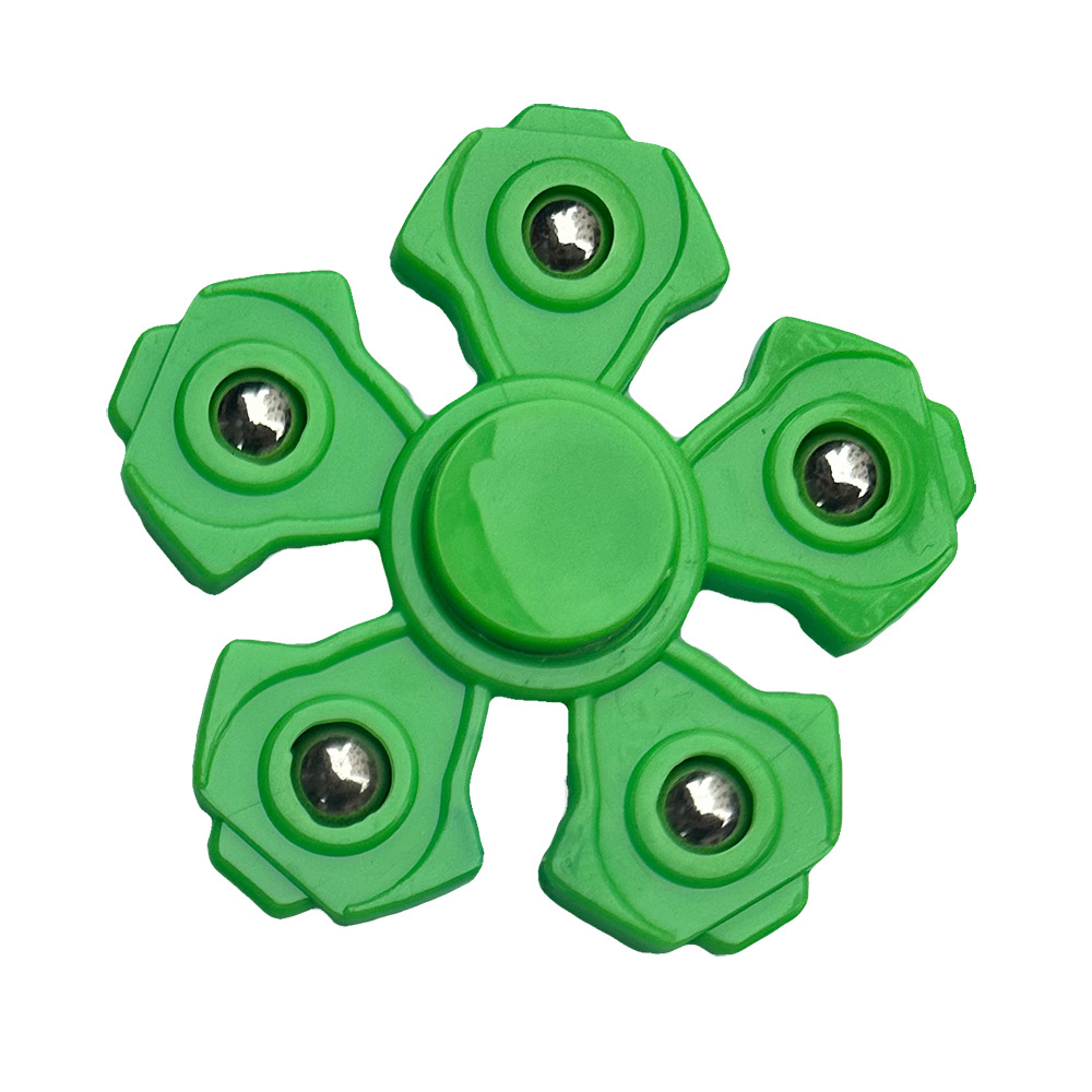 [Classic Color Five Beads] Green Five Diamonds
