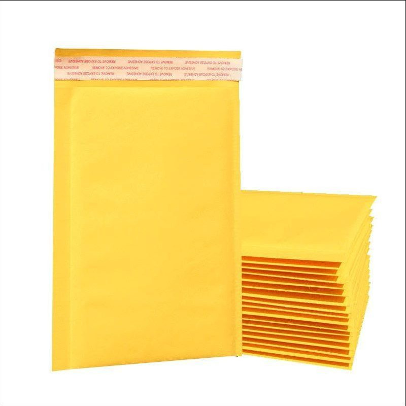 牛皮纸气泡袋自粘袋批发防震打包材料泡沫袋快递袋厂家