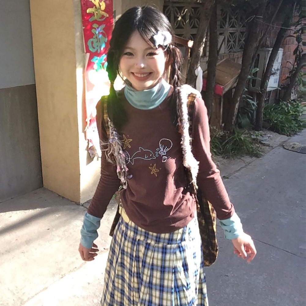 갈색