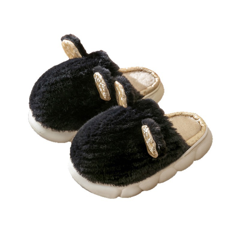 Zapatillas de algodón Cixi damas primavera y otoño invierno interior antideslizante hogar cálido hogar pareja invierno pelo felpa hombre