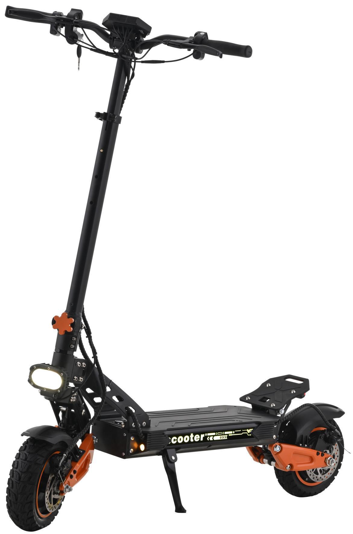 New Hot-Selling 48V Lithium Battery Electric Scooter, Foldable Two-Wheeled Adult Mini Folding Mobility Scooter