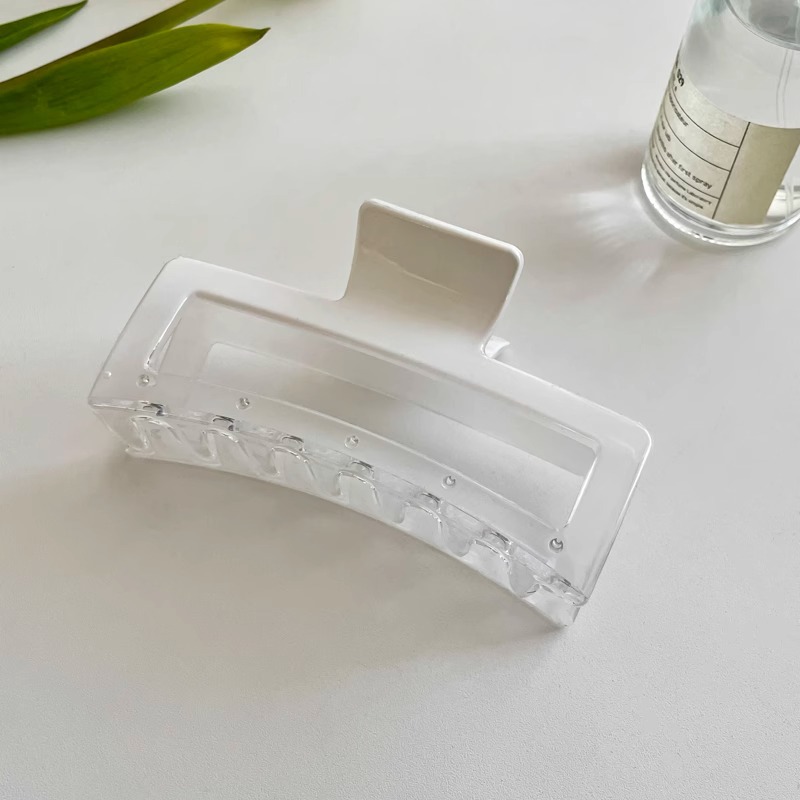 La parte posterior de la cabeza horquilla de perlas grande al por mayor pinza de metal ins pinza de tiburón sensación de alto nivel, simple, horquilla femenina