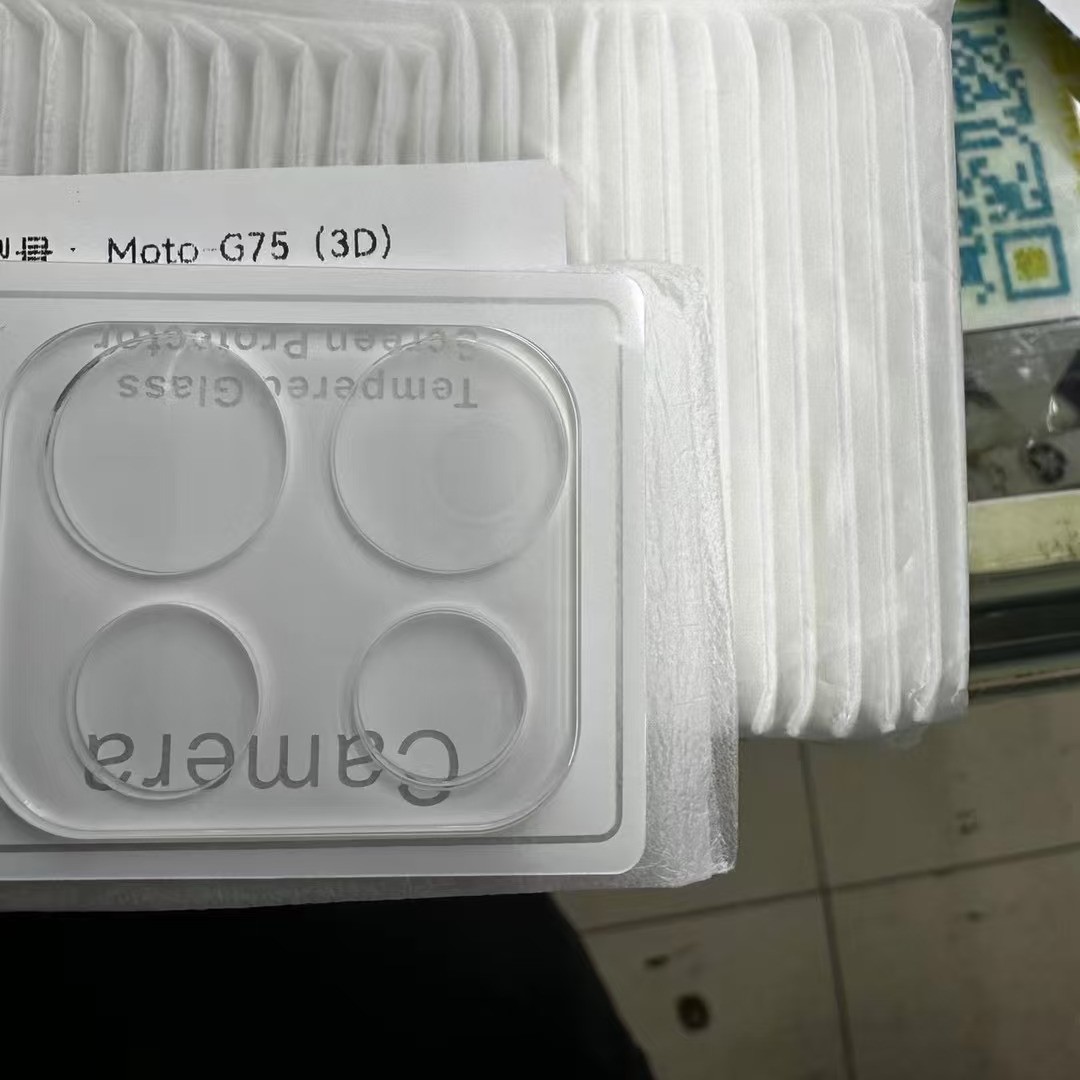 Aplicable a MOTO G75 película de lente transparente de alta definición de cristal de cobertura completa de Motorola película de cámara de teléfono celular