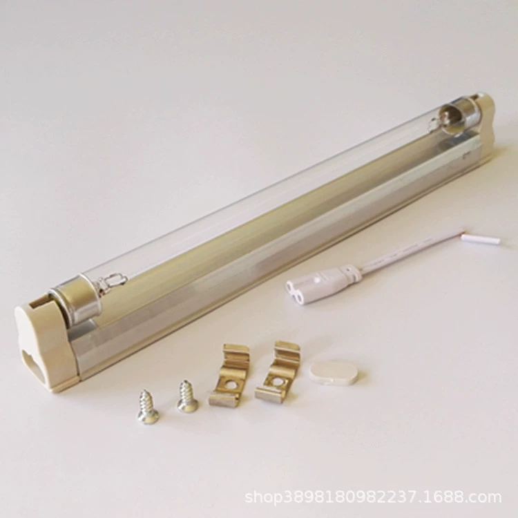 T5 УФ дезинфекционная лампа 8W УФ лампа бактерицидная лампа озона клещей дезинфекции кронштейн лампы производителей оптом