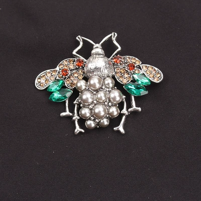 European and American Enamel Bee Brooch Fashion Diamond Insect Brooch Bee Pin Versatile Clothing Accessories Ready for Sale (Yaxa sancaqları) - a0-4-5846