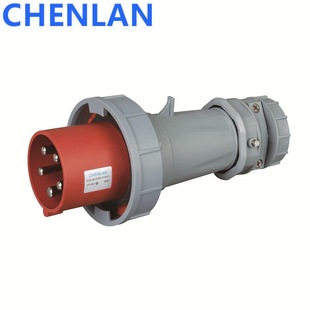 125A 5-Core Industrial Waterproof Aviation Plug European Oil Machine Interface Male Plug 3P+N+E 220-380/240-415V