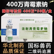 兽用青霉素兽药注射用青霉素钠400万青霉素*50支