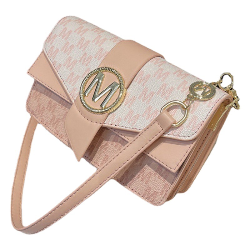 Bolso bandolera pequeño de PU para mujer, diseño moderno, gran capacidad