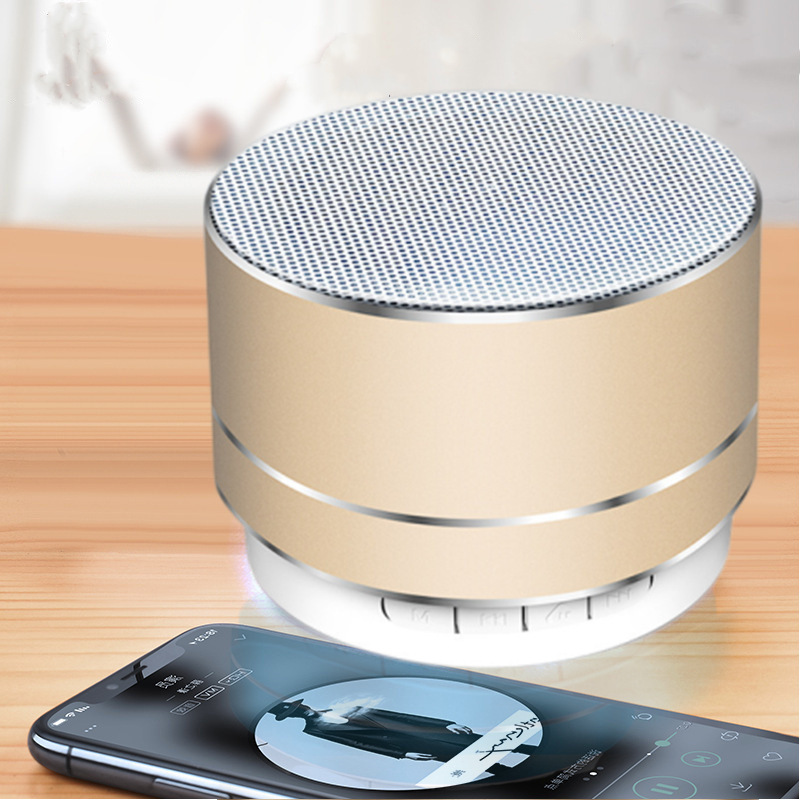 A 10金属bluetoothスピーカーミニ小型鋼砲usbポータブルノート音響屋外無線プレゼント音響|undefined