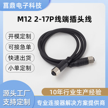 M12 2-17P���˲��^���ٌ��ӷ�ˮ���^�B�Ӿ�2.3.5.17о�������|
