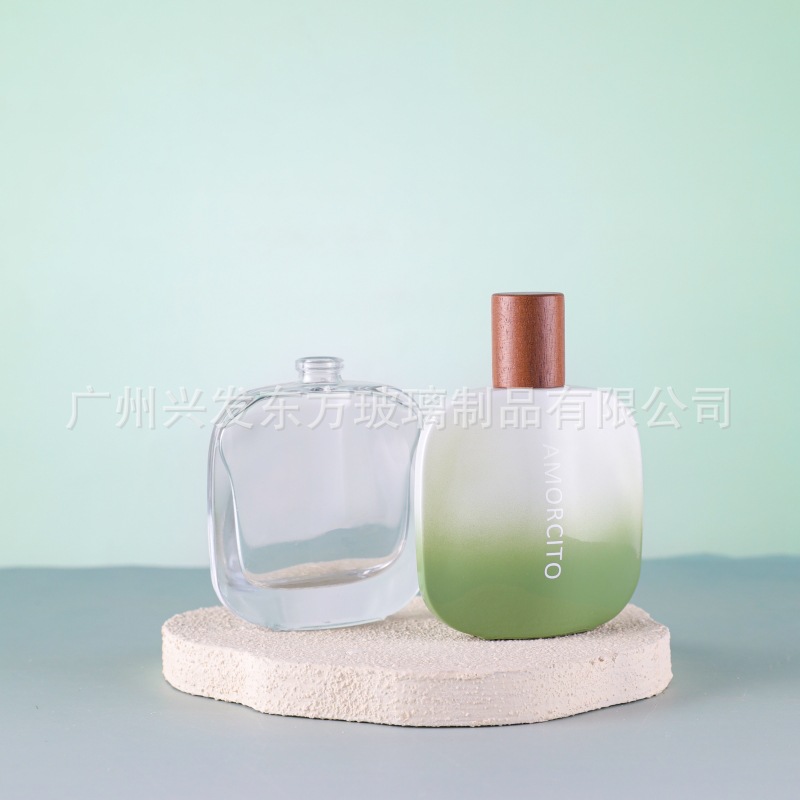 现货出售 东方玻璃DF288 40ml透明高白料香水瓶 可印LOG