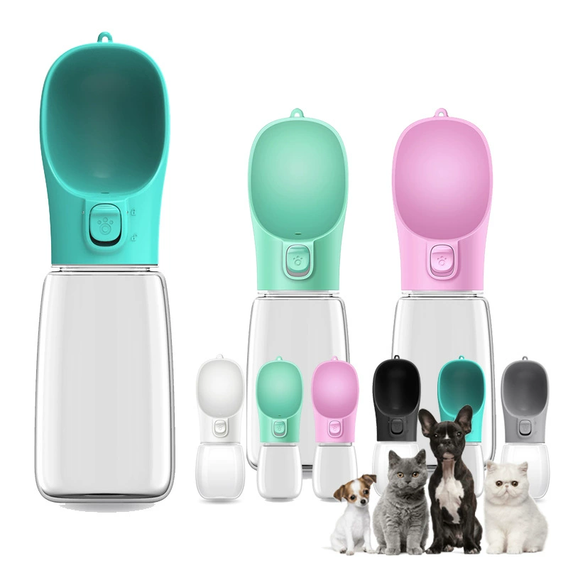 Поилка для кошек и собак, портативная поилка для улицы, бутылка для воды для кошек и щенков, фонтанчик для питья, товары для животных
