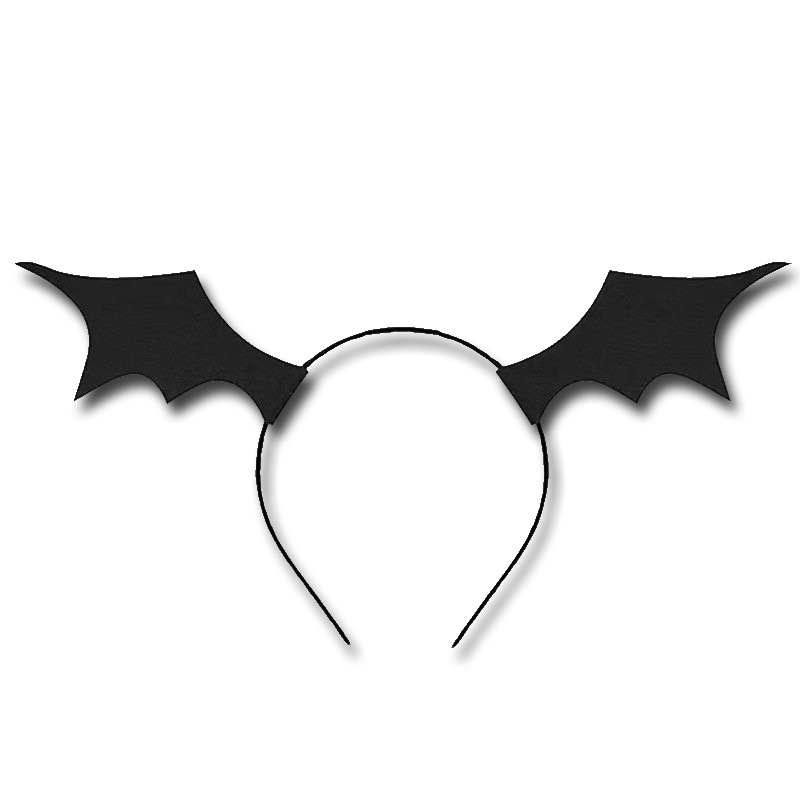 ハロウィーン悪魔髪フープパーティードレスクリエイティブクモの巣舞踏会ヘッドフープお化け祭り装飾小道具コウモリヘッドバックル|undefined