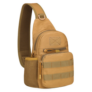 New Shoulder Bag for Men, Outdoor Cycling Sports Bag, Convenient Cross-Body Casual Shoulder Bag, Tactical Water Bottle Chest Bag