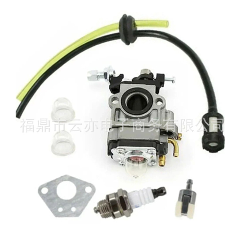 Para 62cc 65cc MTM jardín carburador tubo de combustible bujía kit