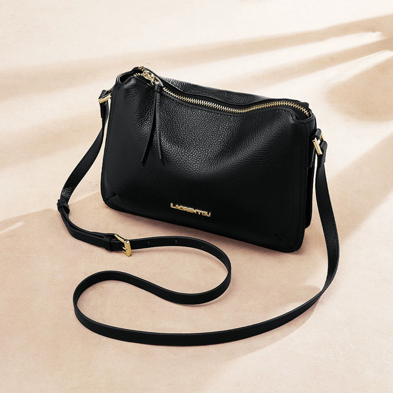 Летняя модная женская сумка 2025 года, высококачественная кожаная сумка через плечо с диагональным дизайном, широкий плечевой ремень, вместительная сумка-тоут