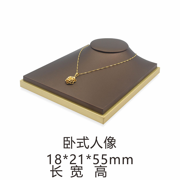 新しいジュエリー小道具古代ゴールドディスプレイラックジュエリーペンダントリングブレスレットイヤリングディスプレイラック|undefined