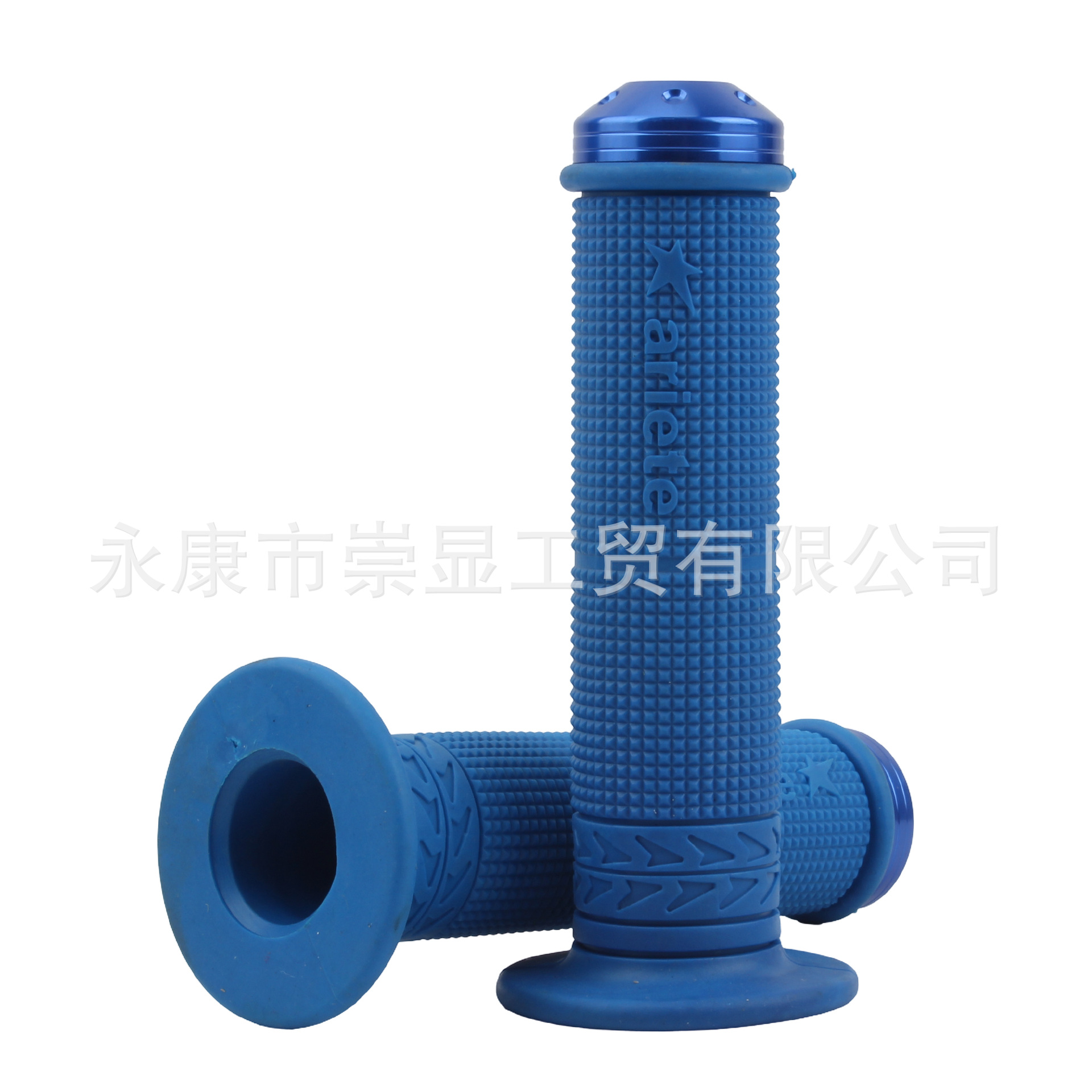 Off-Road Motorcycle Modified Universal Handlebar Grips Silicone Aluminum Handlebar Grips Ariete Anti-Slip Grip Covers