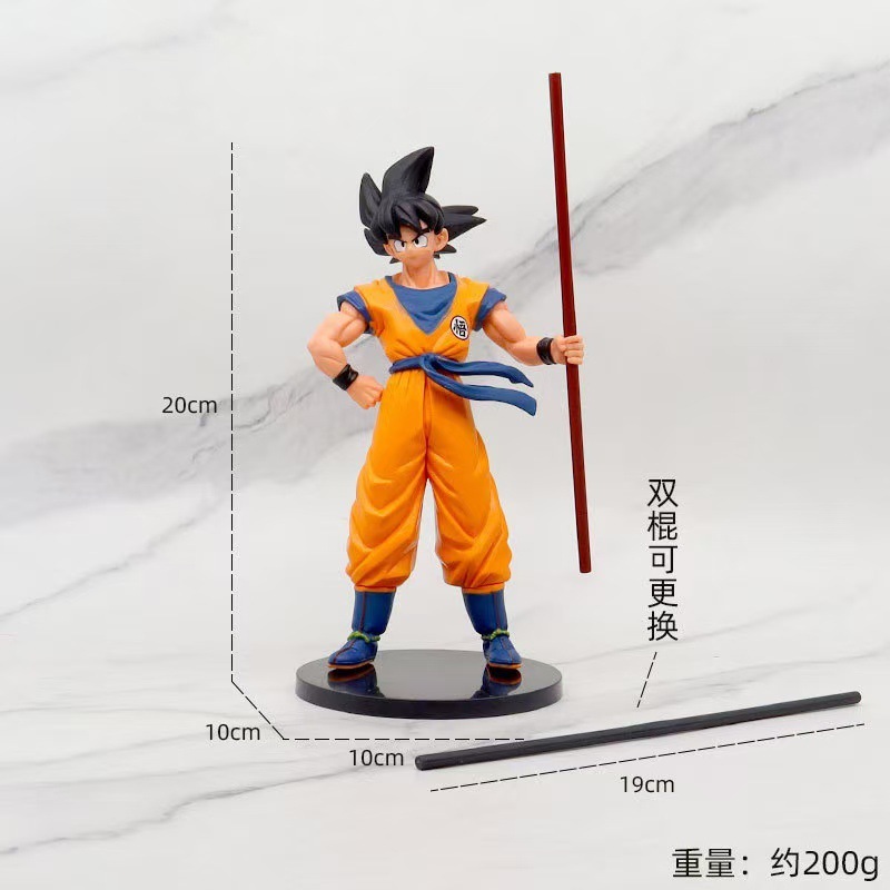 トレンディなアニメドラゴンボール孫悟空フィギュア周辺モデル装飾品悟空ベジットサイヤ人ギフト|undefined